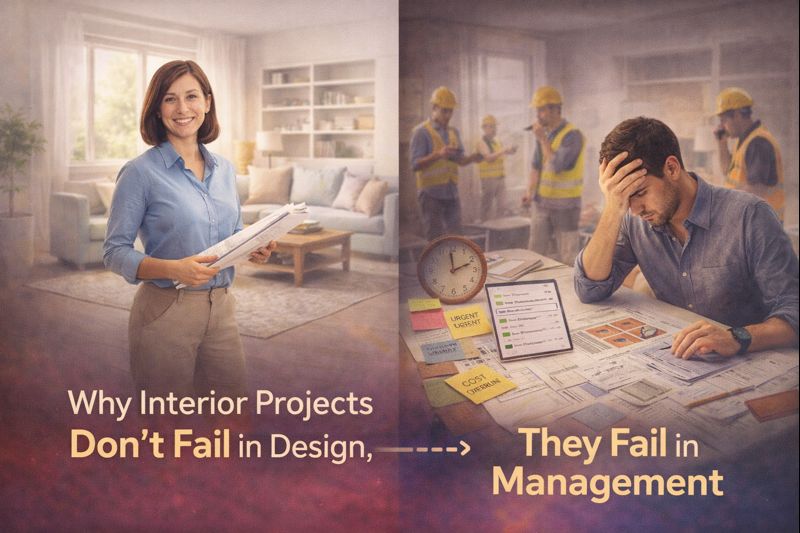 Why Interior Projects Don’t Fail in Design